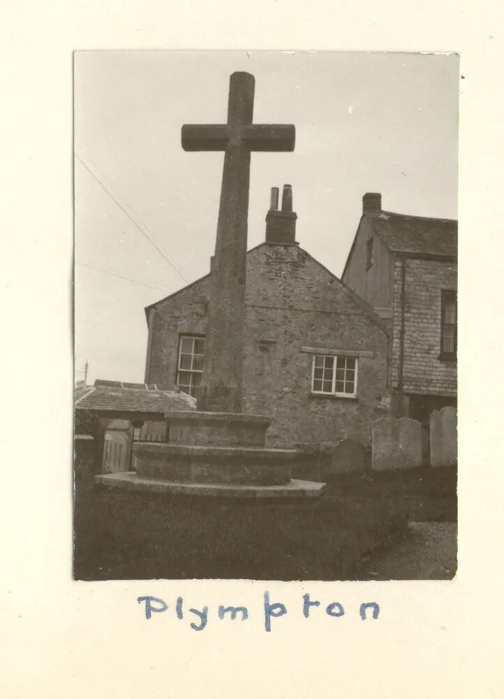 Stone cross at Plympton