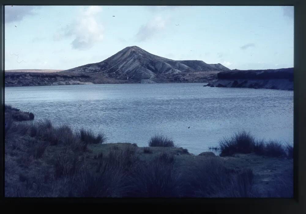 Redlake china clay pit and spoil heap