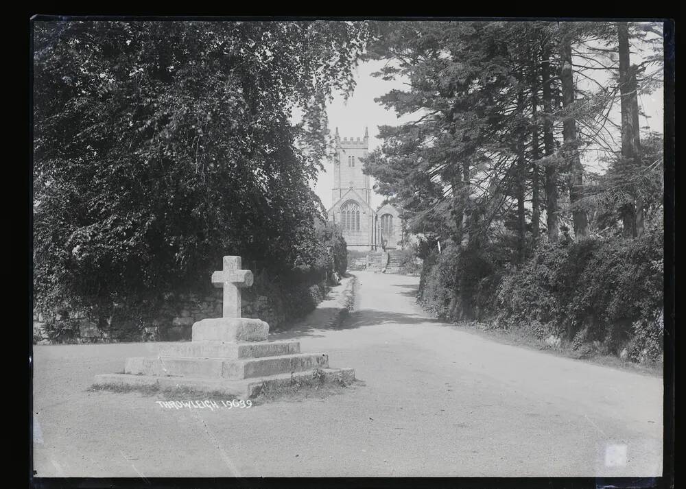 Church, Cross + Lychgate, Throwleigh