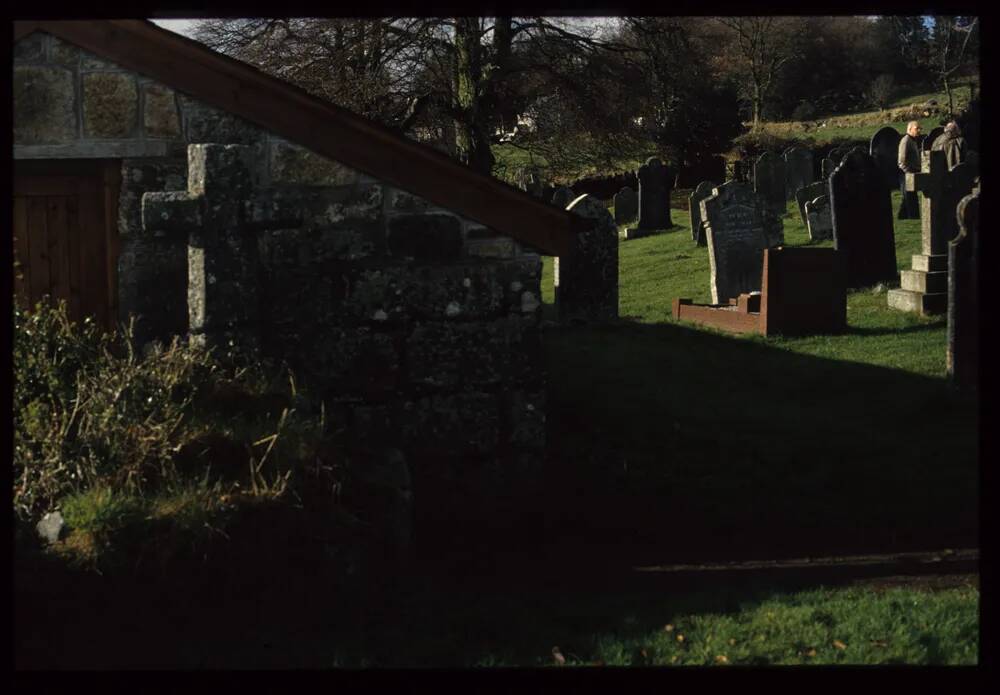 Sheepstor church graveyard