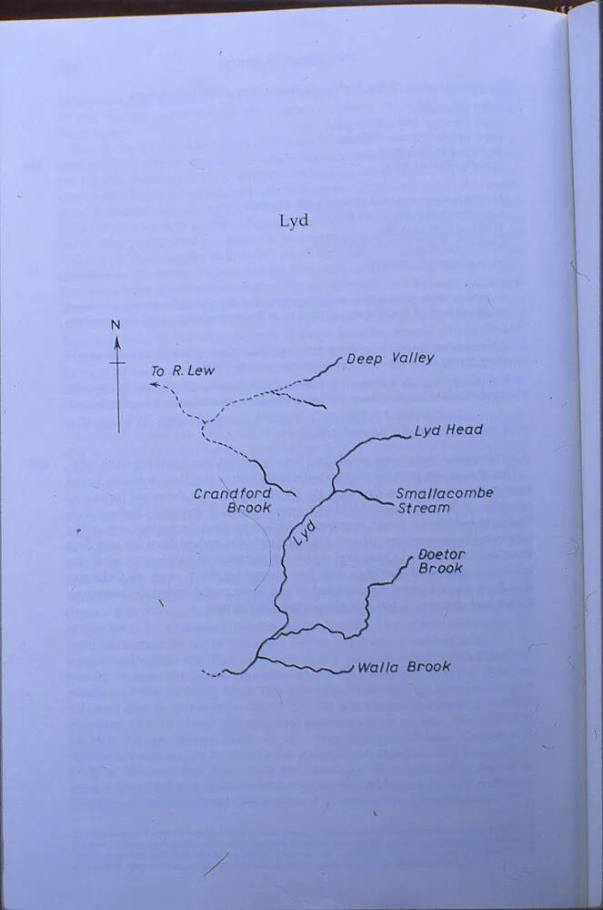 Lyd river map