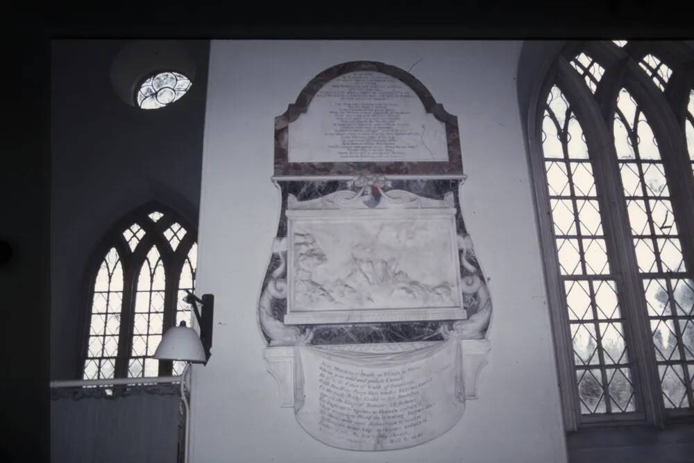 Memorial - Teigngrace church 