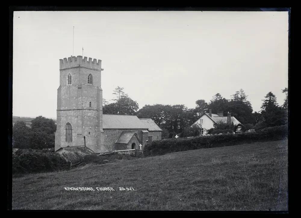 Church, exterior, Knowstone