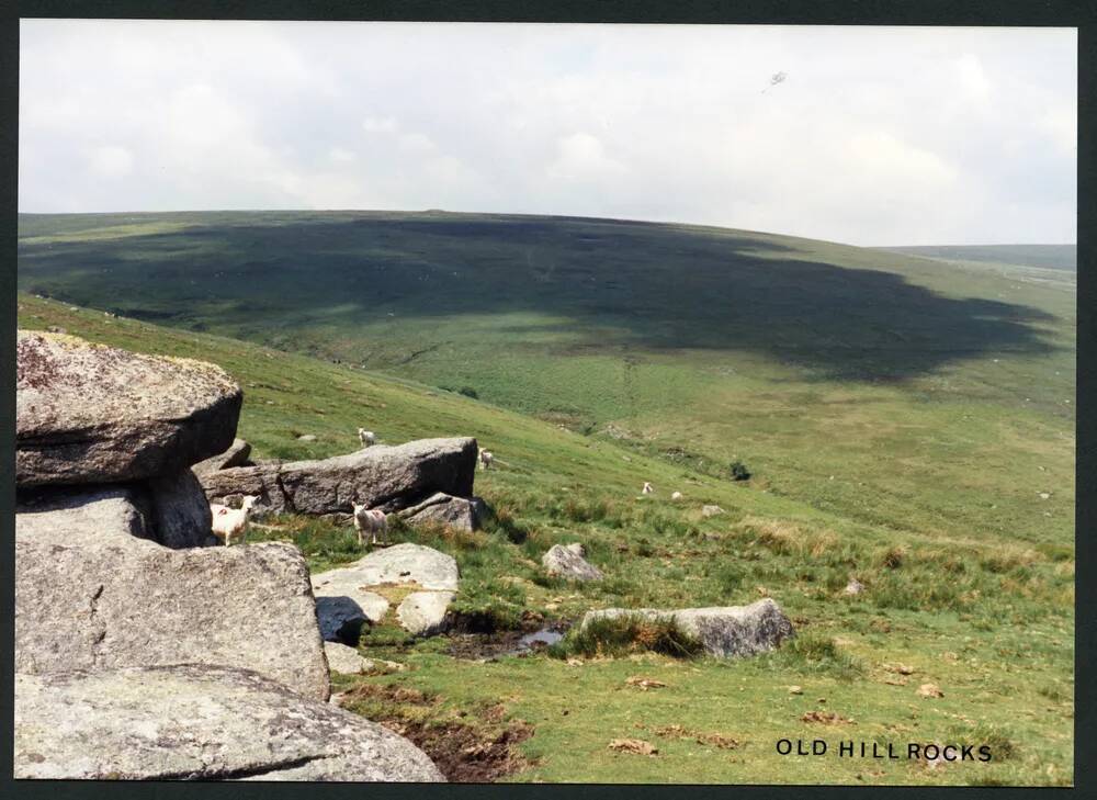 22/34 Red Brook and Knattaburrow from Old Hill Rocks 20/6/1991