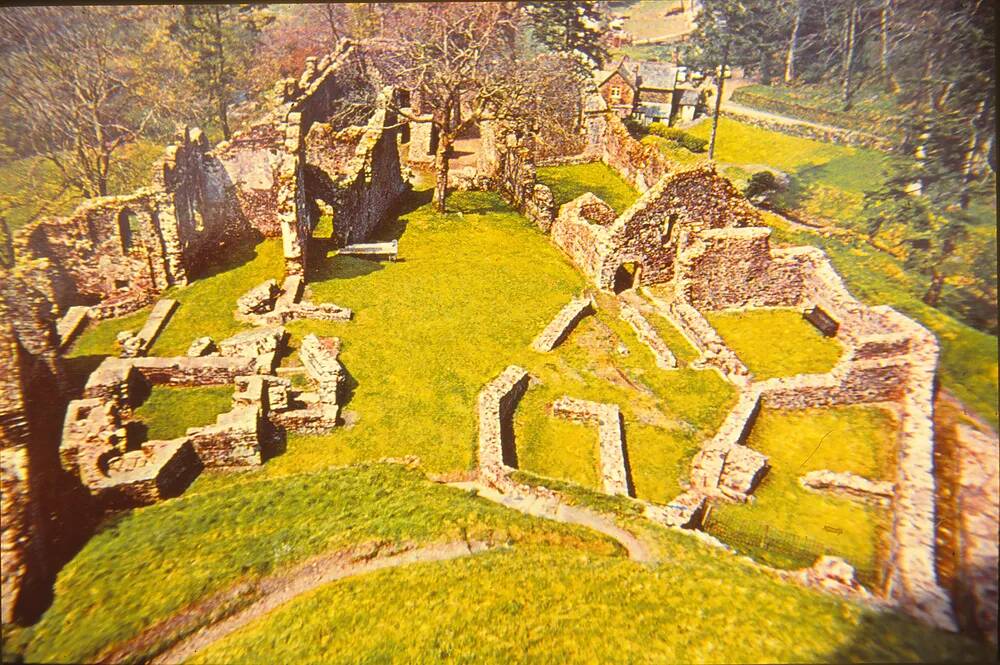 Okehampton Castle.