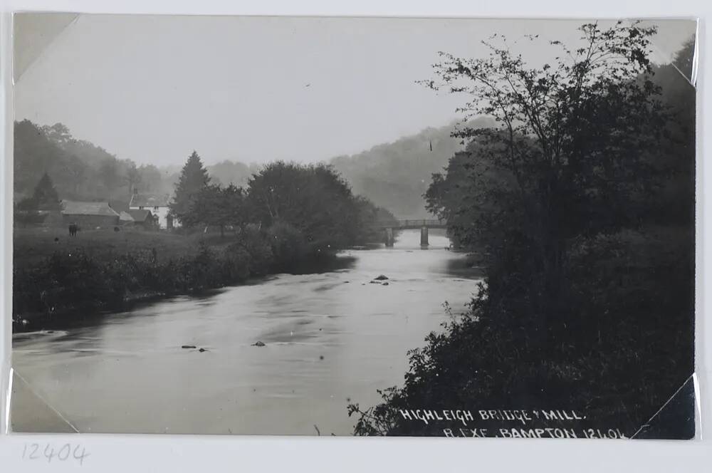 Highleigh bridge and mill