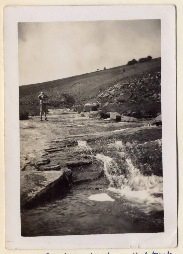 A cascade on the East Ockment River, above Halstock