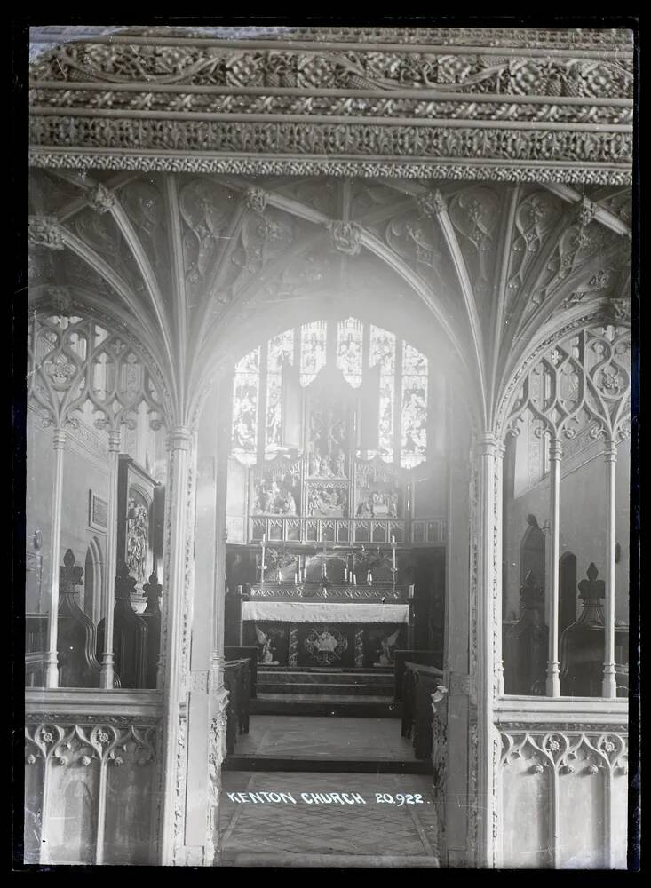 Church, interior, Kenton