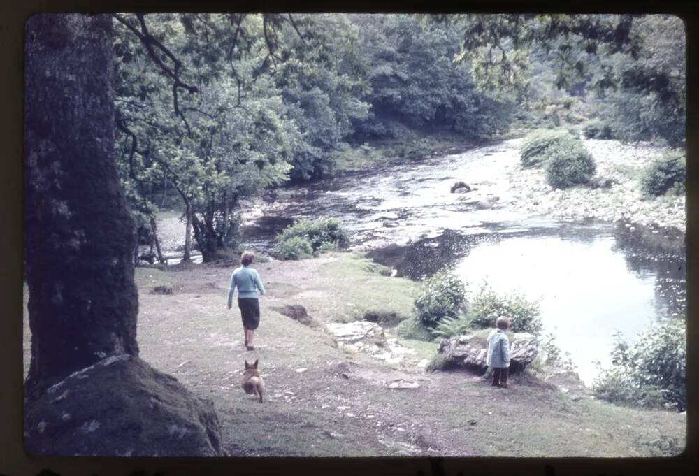 Confluence of Tavy and  Walkham