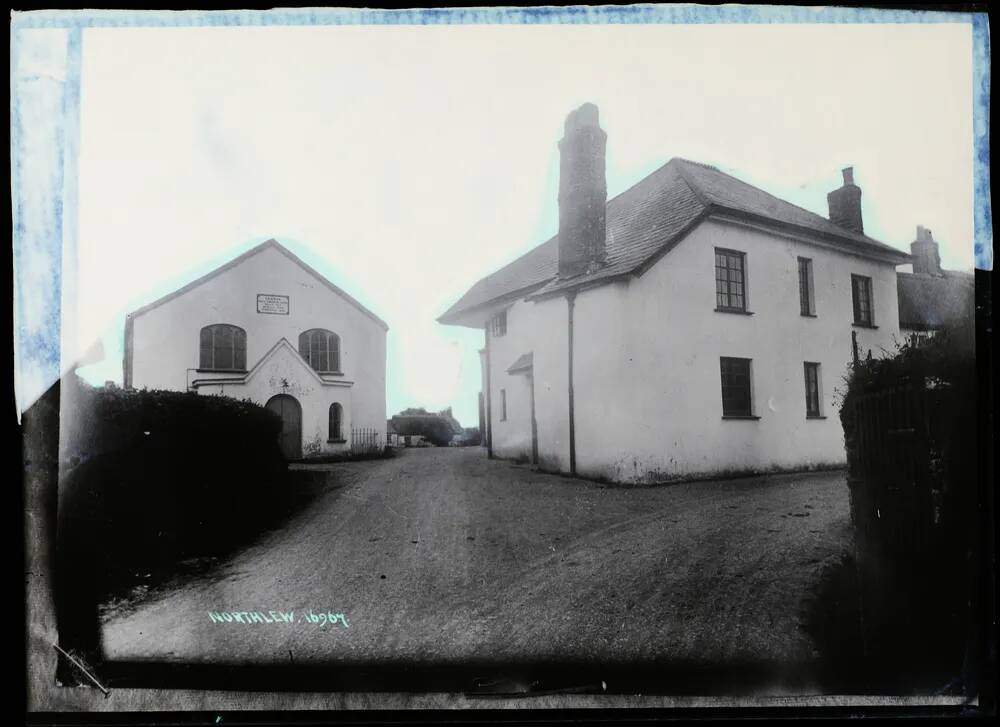 Chapel, exterior, Lew, North