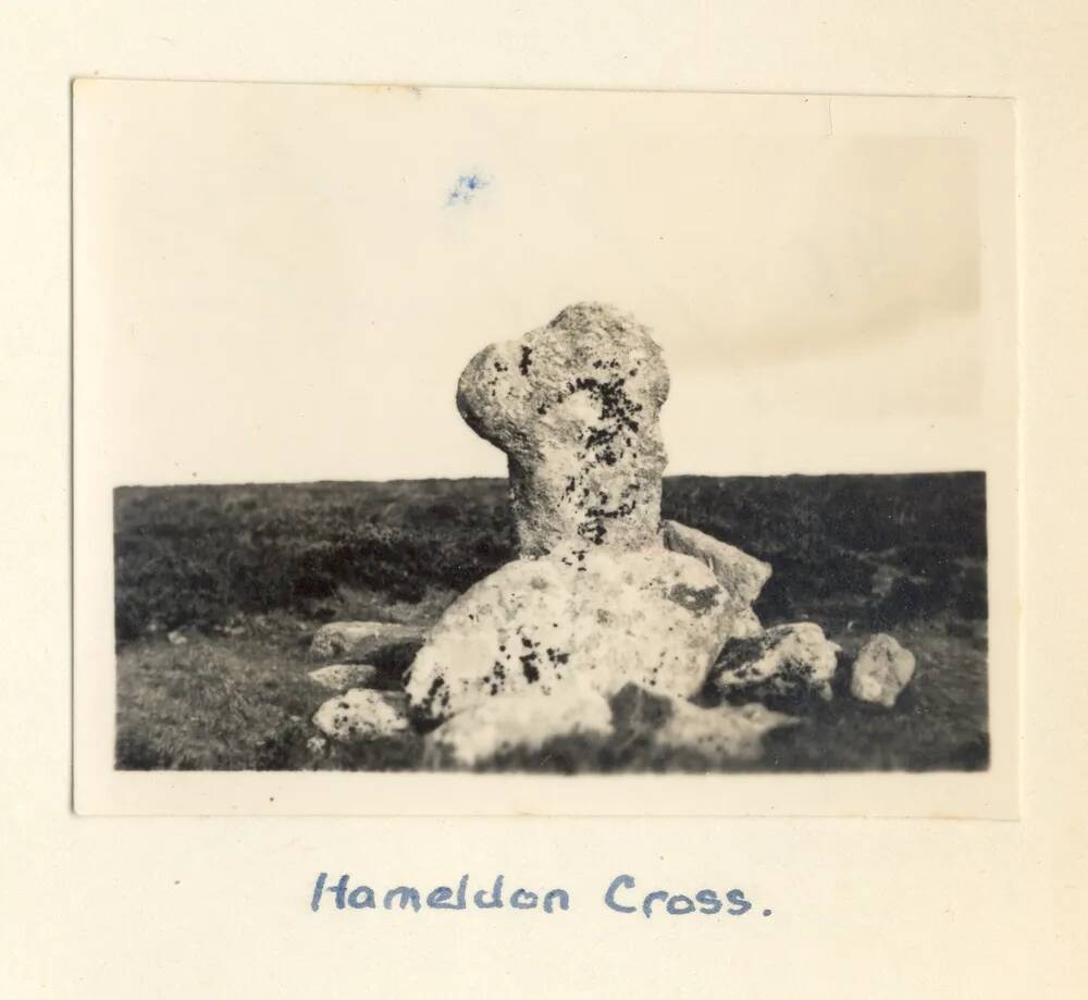 A stone cross at Hameldon