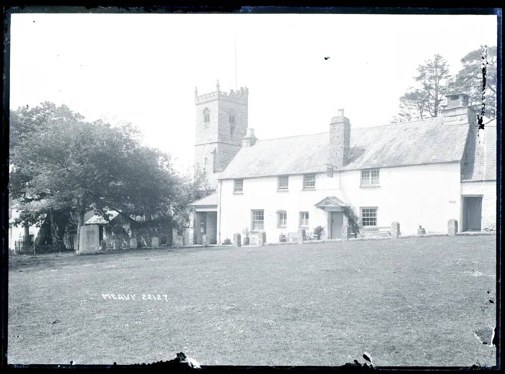 Village green + church, Meavy