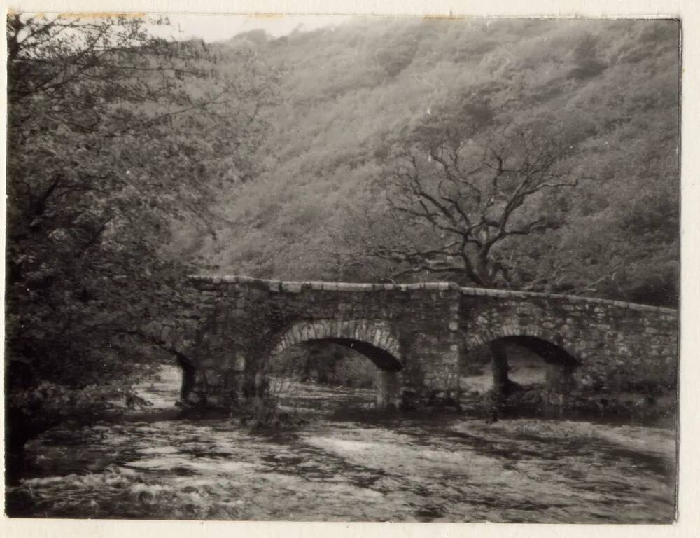 Fingle Bridge over River Teign