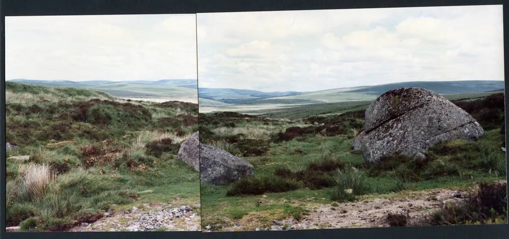 ?/35 Fox Tor Mires, Hameldown from Nun's Cross Farm 29/6/1991 & 32/35 Nun's Coss Ford to Ter Hill 29/6/1991