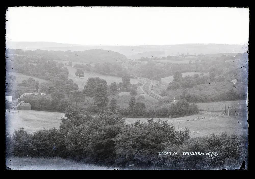 Railway at Dainton, near Ipplepen