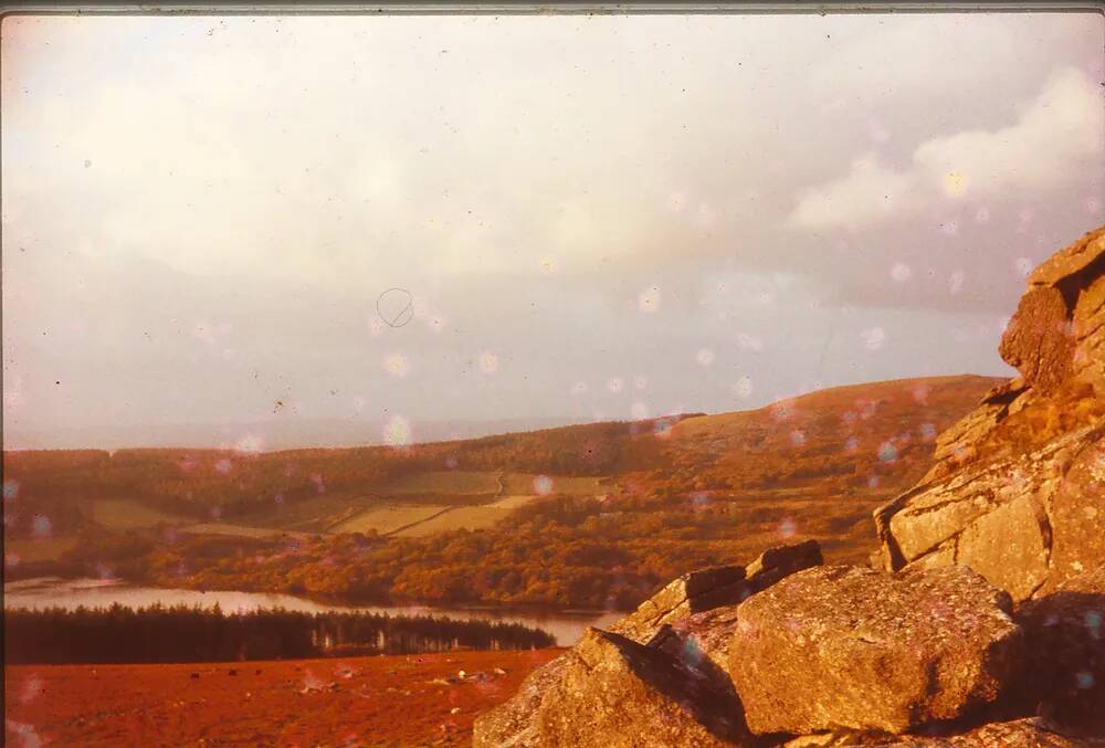 Burrator reservoir from Sheeps tor