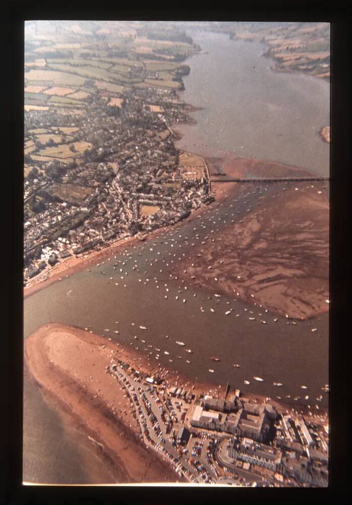 Air view of Teign mouth