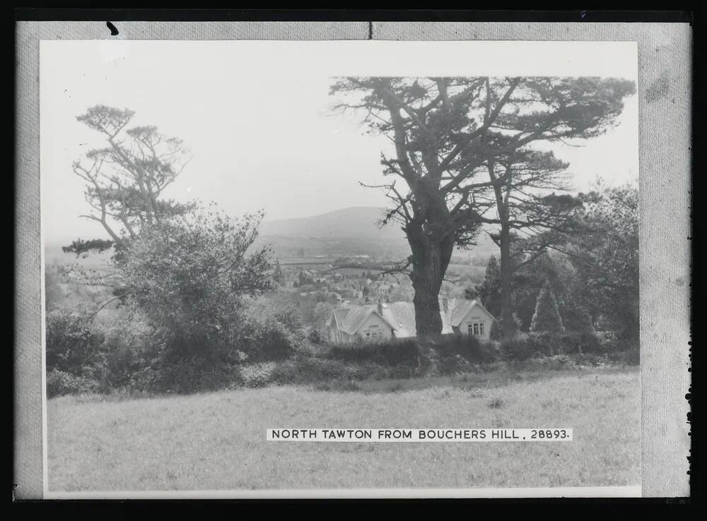 View from Boucher's Hill, Tawton, North