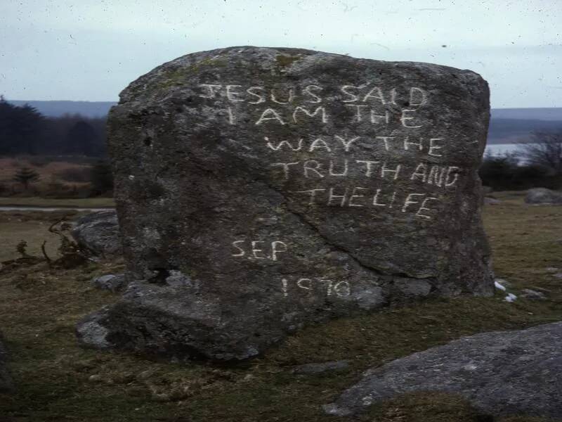 An image from the Dartmoor Trust Archive