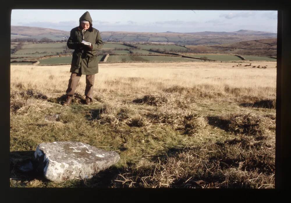 Tinners Boundary Stone at Riddon