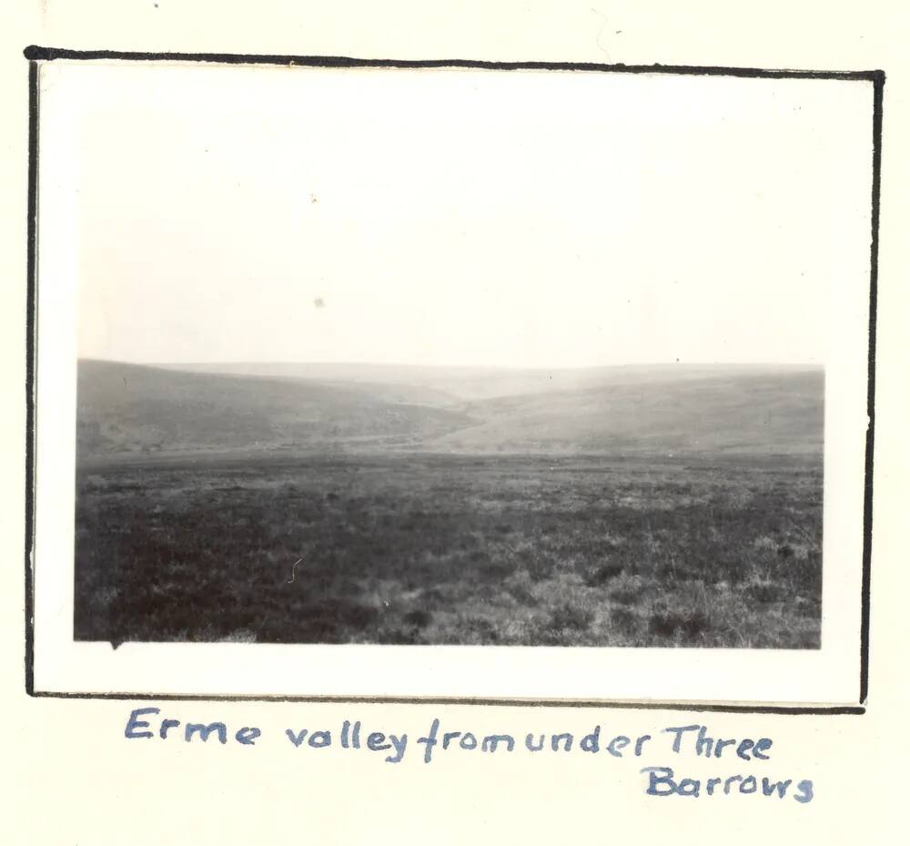 Erme Valley from under Three Barrows