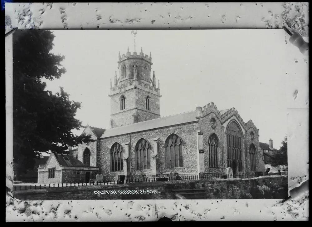 Church from south east, Colyton