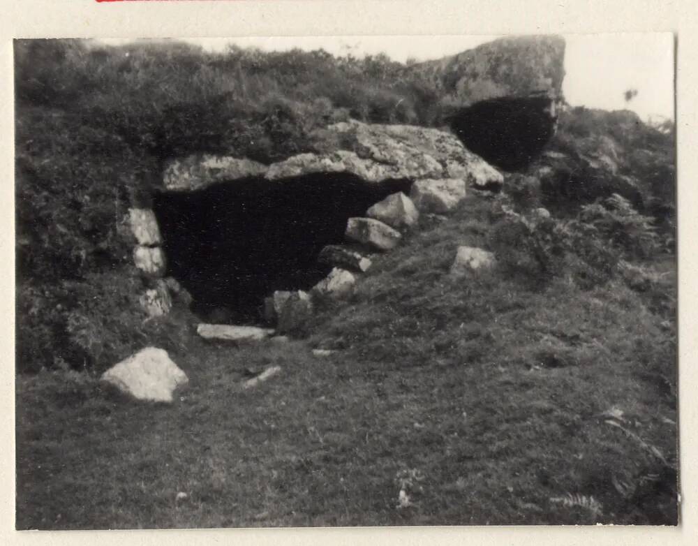 "The Hut" cache at Upper Lyd