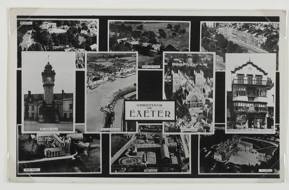 EXETER - postcard