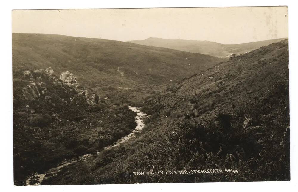 An image from the Dartmoor Trust Archive