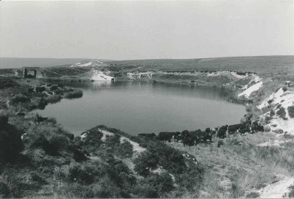 Left Lake china clay pit