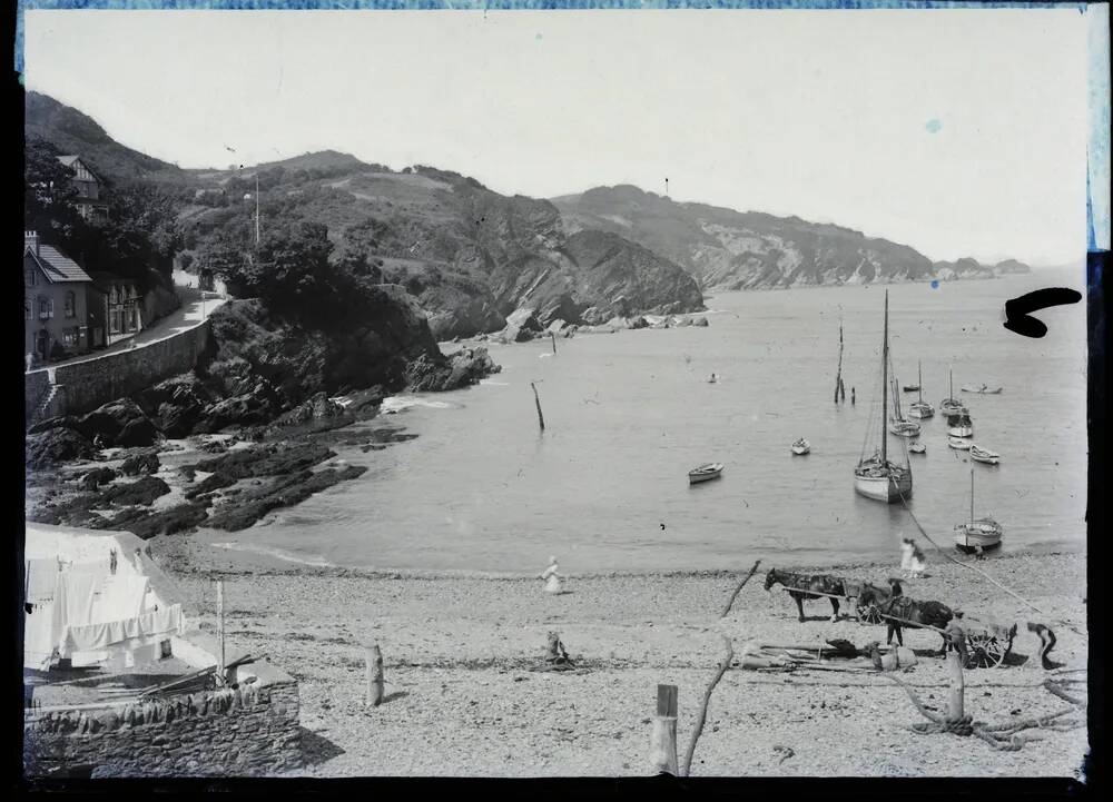 Coastal + beach view, Combe Martin