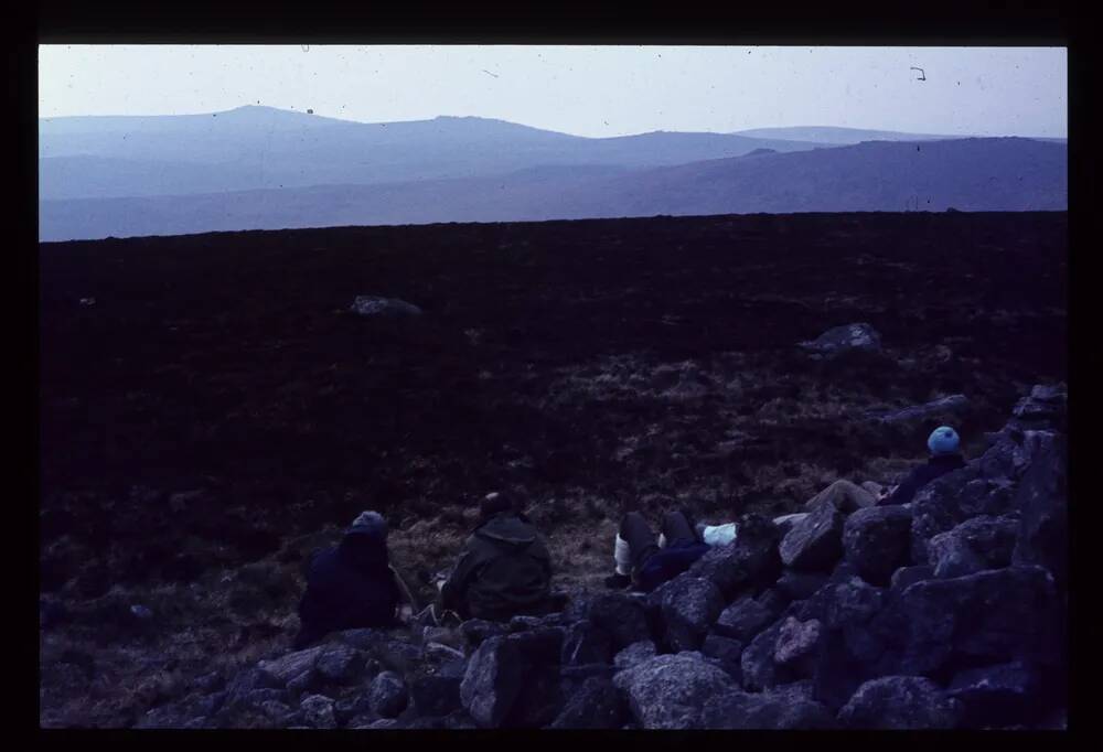 View from cairn on the summit of Cosdon Hill