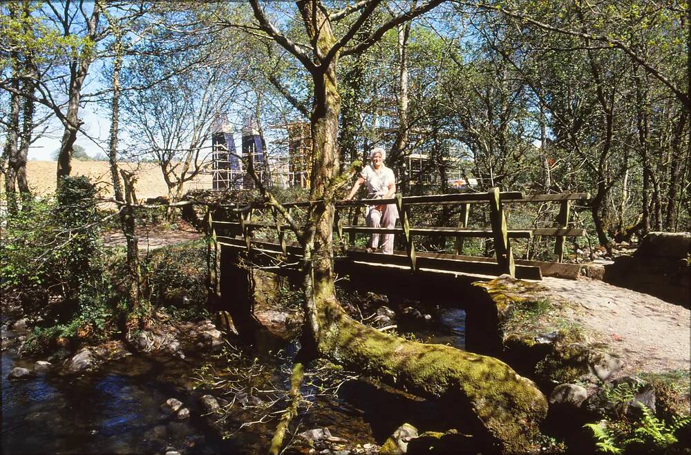 Footbridge over the East Okement