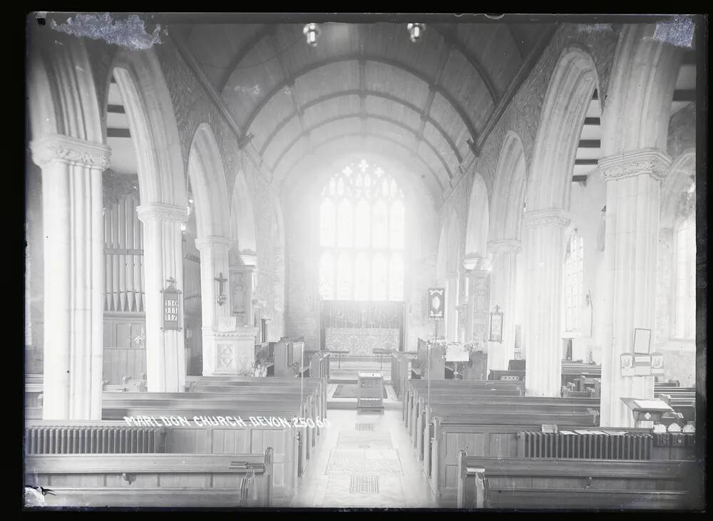 Church, interior, Marldon