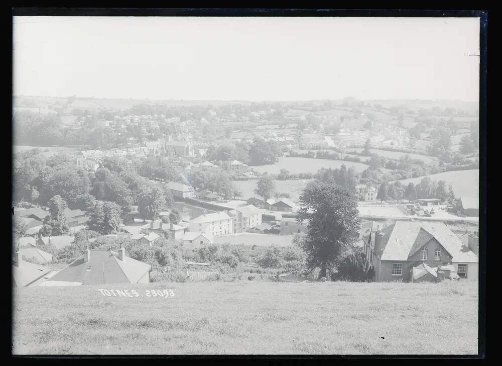 View of town, Totnes