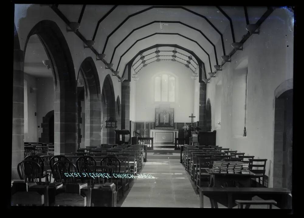 Church, interior, Clyst St George