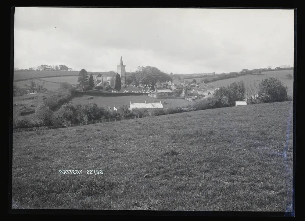 Village scene, Rattery