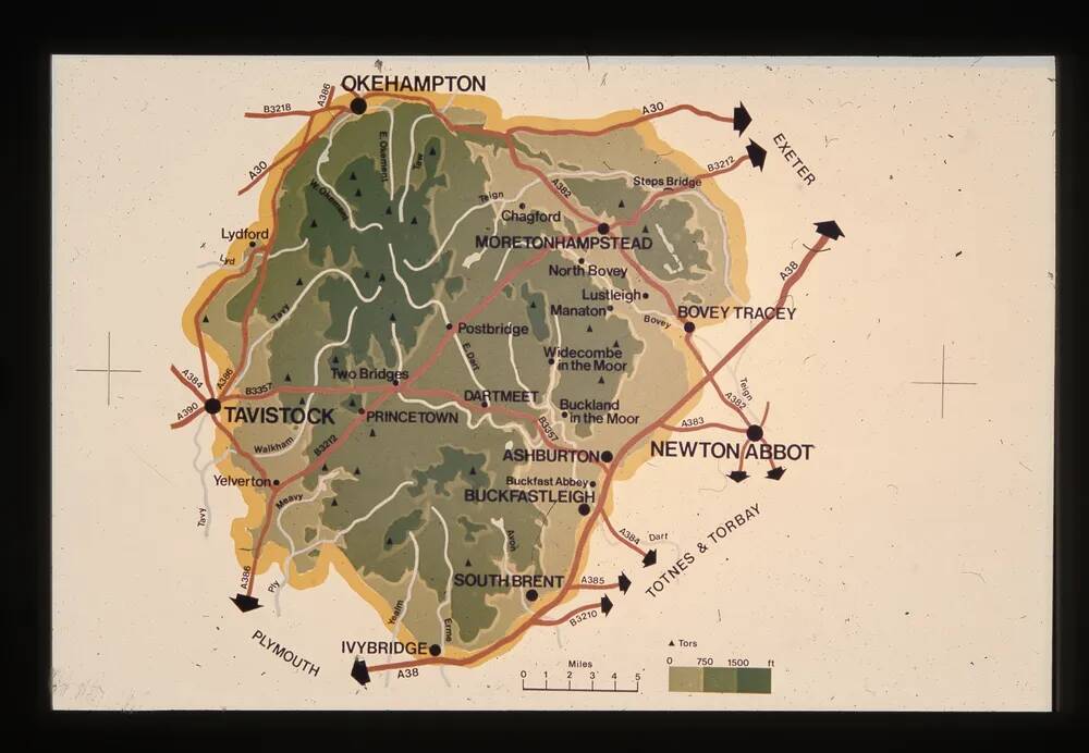 Dartmoor map