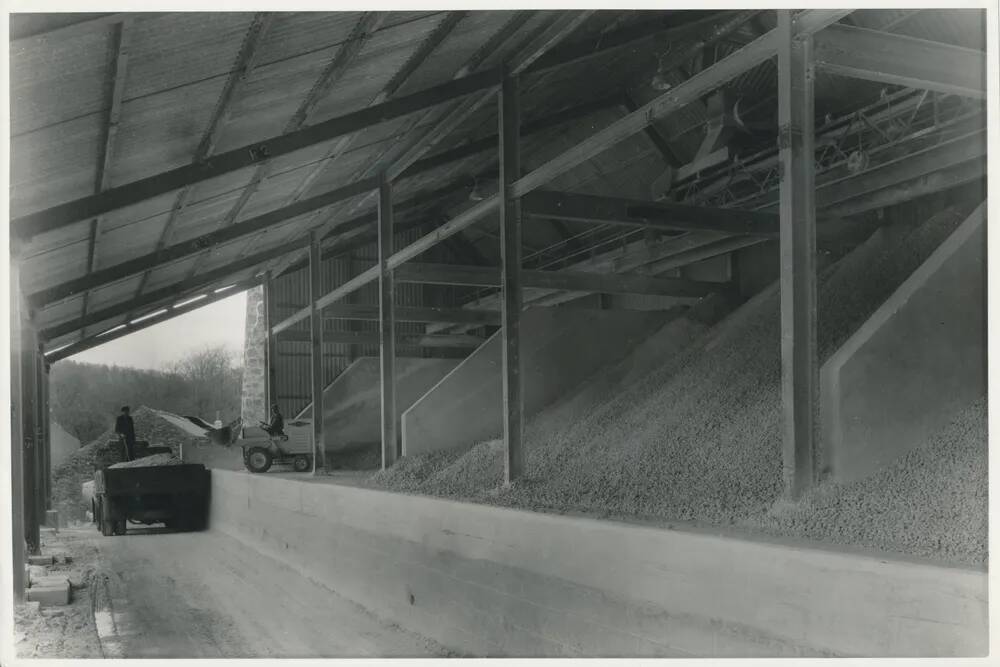 Clay store at WBB near Cornwood.