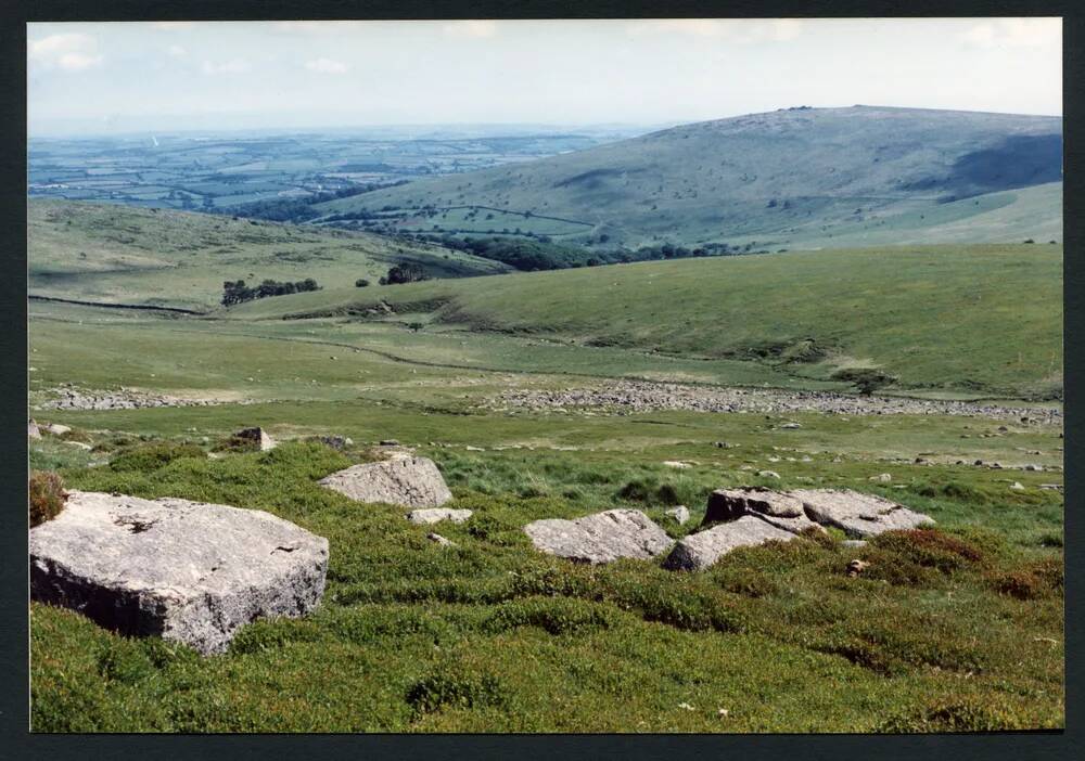 3/35 S sloupe of Wacka Tor above W Glaze Brook 20/6/1991