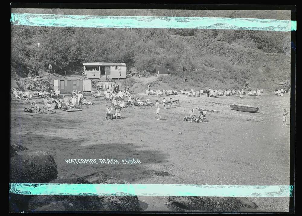 St Marychurch: beach, Torquay (Watcombe)