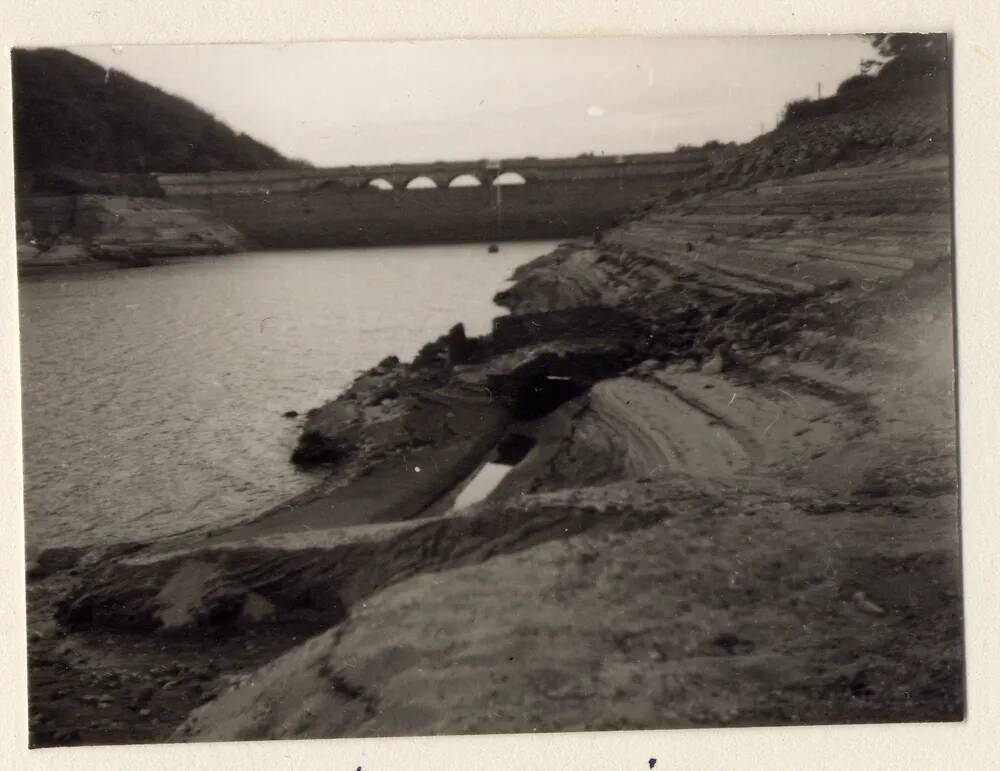 Burrator Reservoir, with Drake's Leat in the foreground