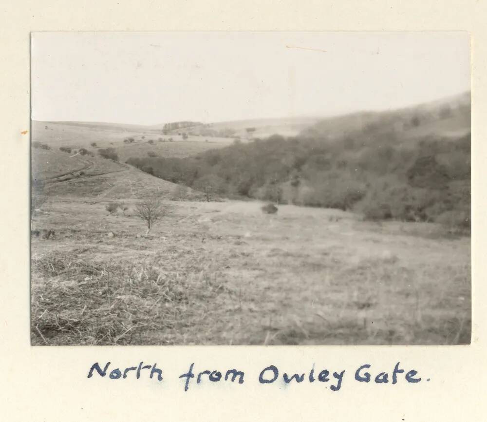 View north-east from Owley Gate