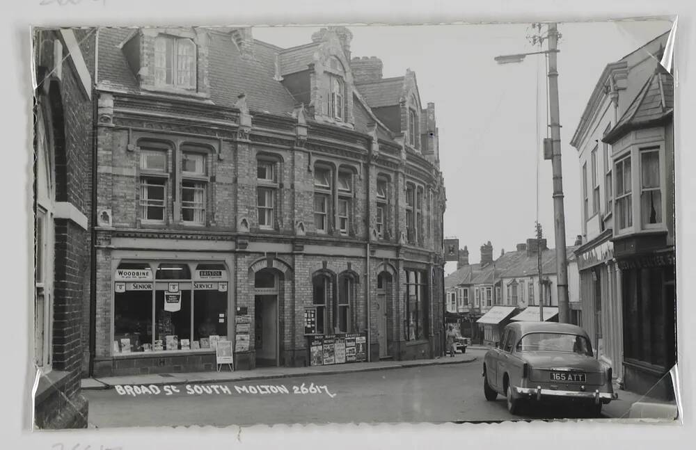 Broad street in South Molton