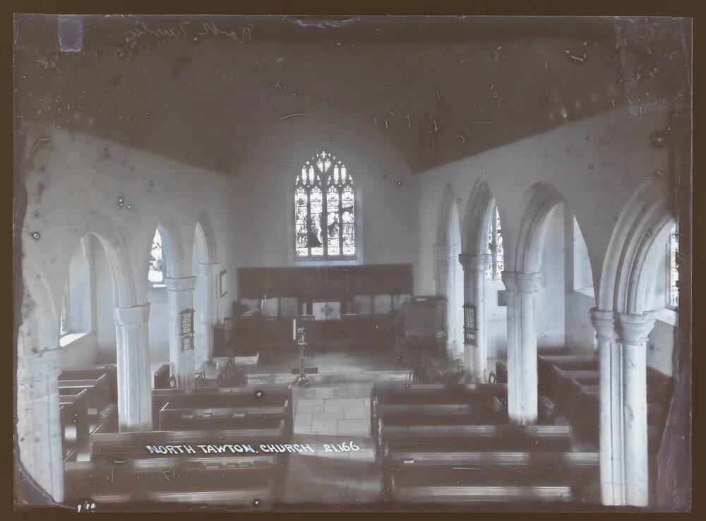 Church, interior, Tawton, North