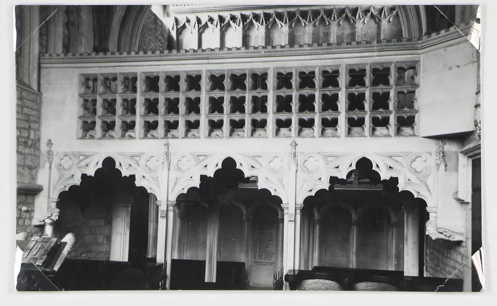 Interior of Ottery St.Mary church