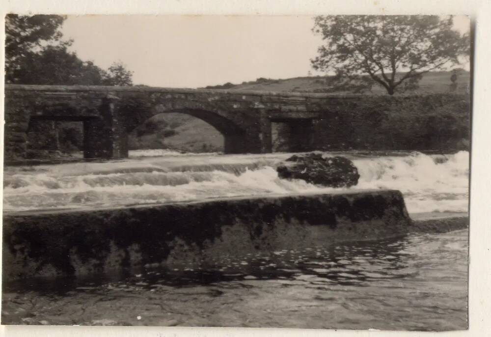 River Tavy and bridge at Hill Bridge