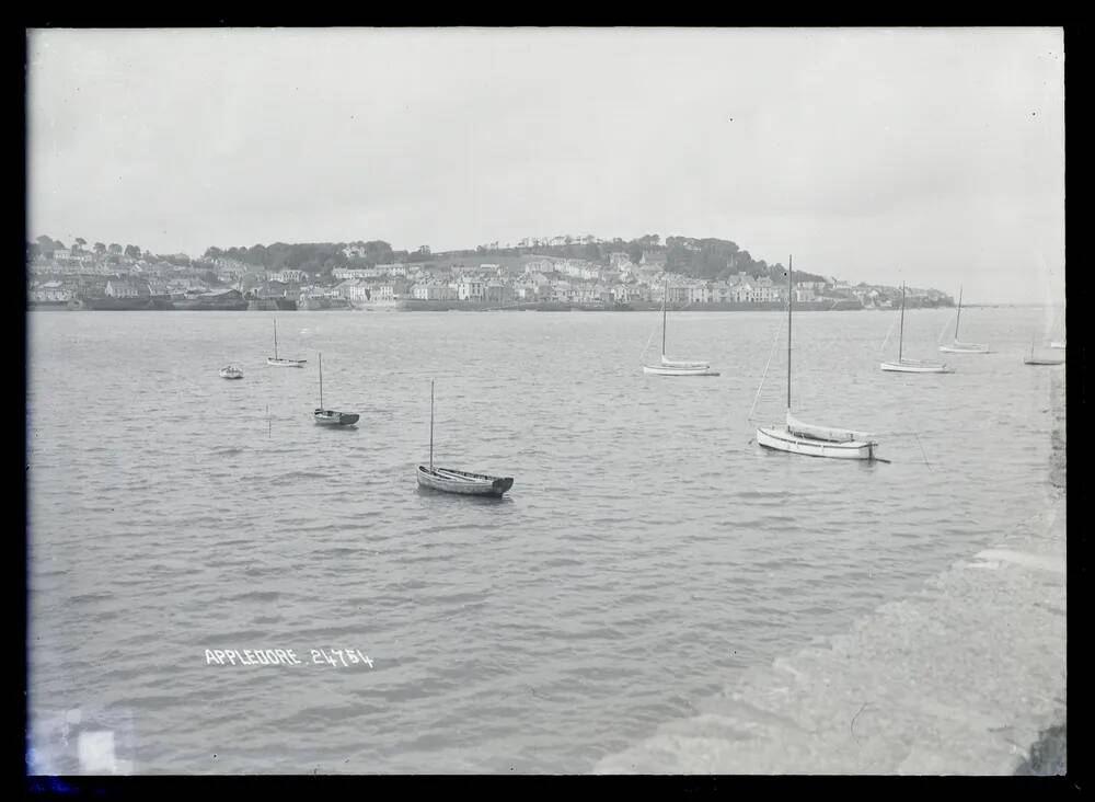 Appledore: from across the river, Northam