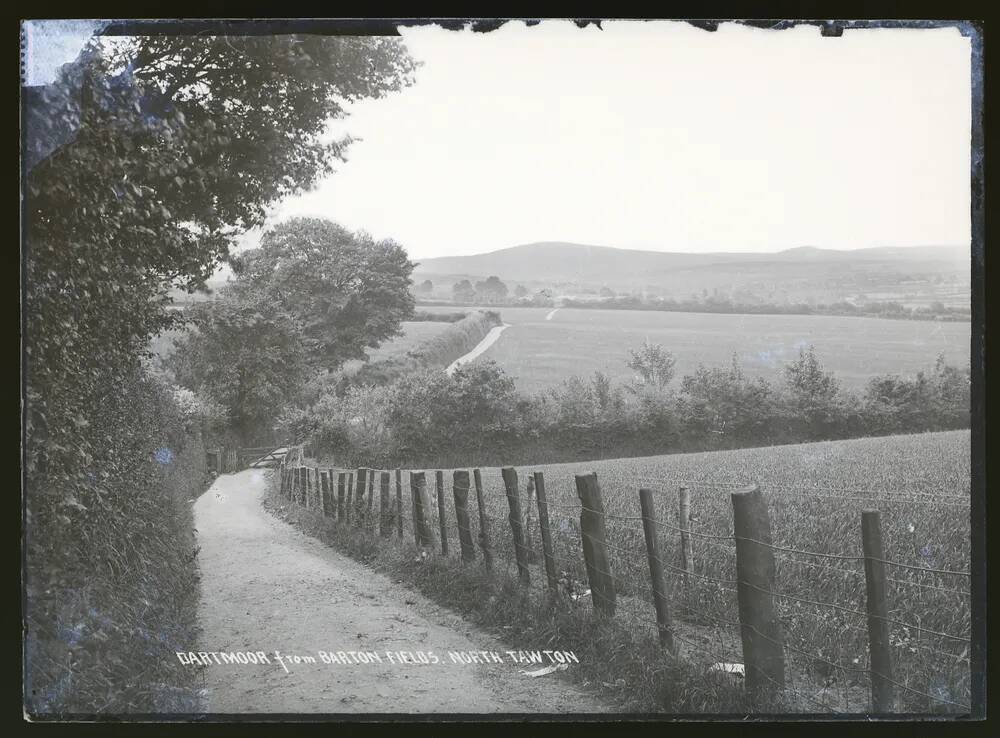 Dartmoor from Barton fields, Tawton, North