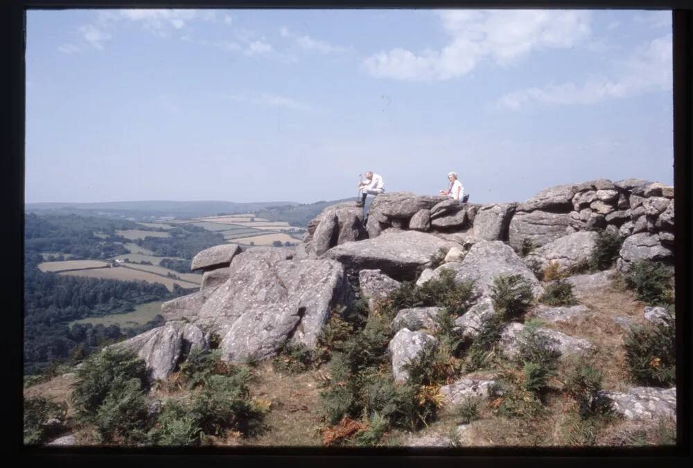 Hunters Tor in Lustleigh Cleave